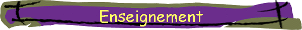 Enseignement