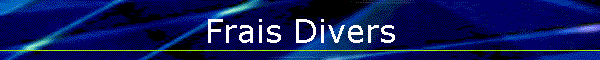 Frais Divers